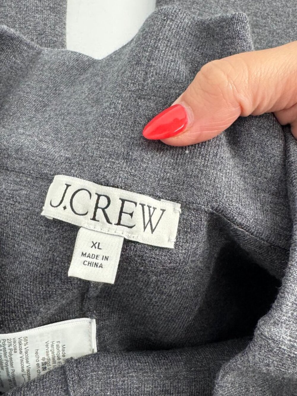 J.Crew Delaney Kickout Sweater Pant Size XL - Picture 7 of 14